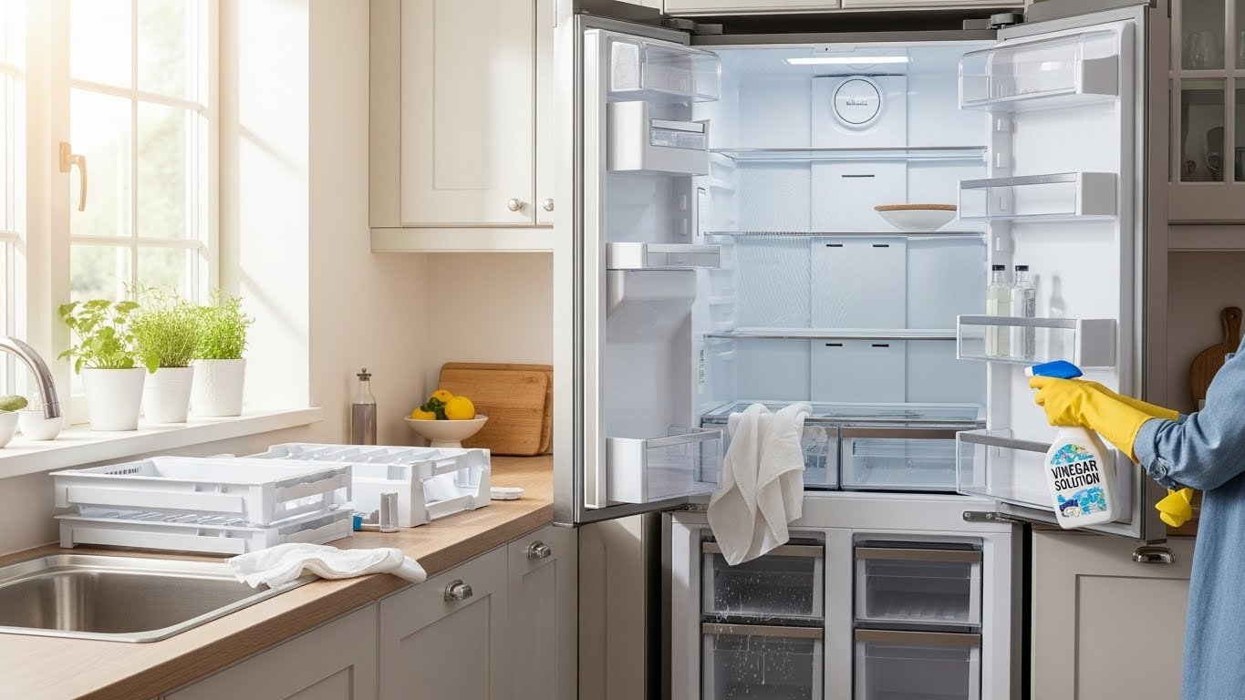 Fridge Cleaning 101: How to Deep Clean Your Refrigerator at Home