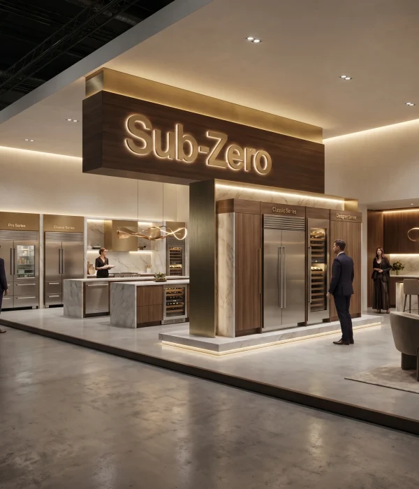 Create a luxury Sub Zero exhibition 202605062214