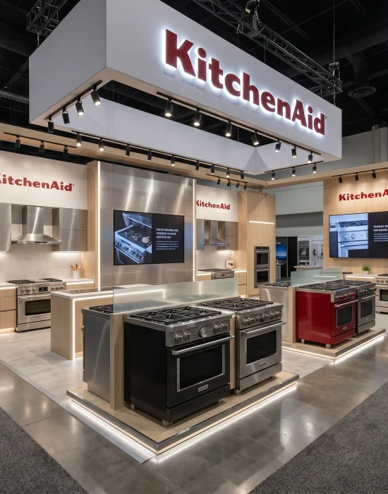 Create a premium KitchenAid exhibition 202605062228