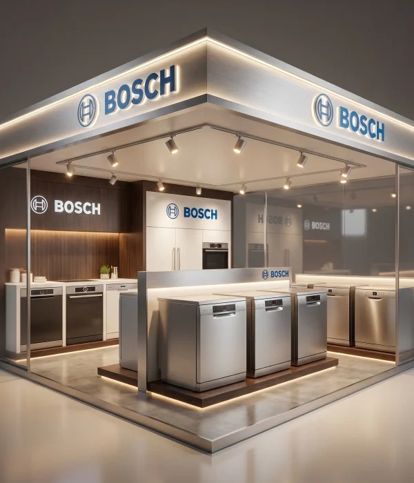 Create a sleek Bosch exhibition 202605062240