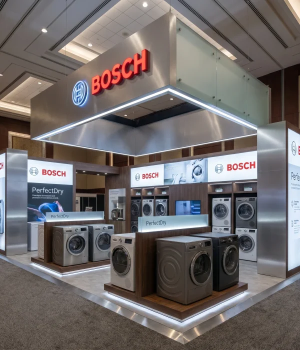 Create a sleek Bosch exhibition 202605062311
