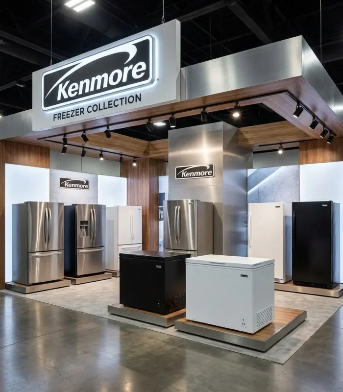 Kenmore freezers trade show booth 202605062353