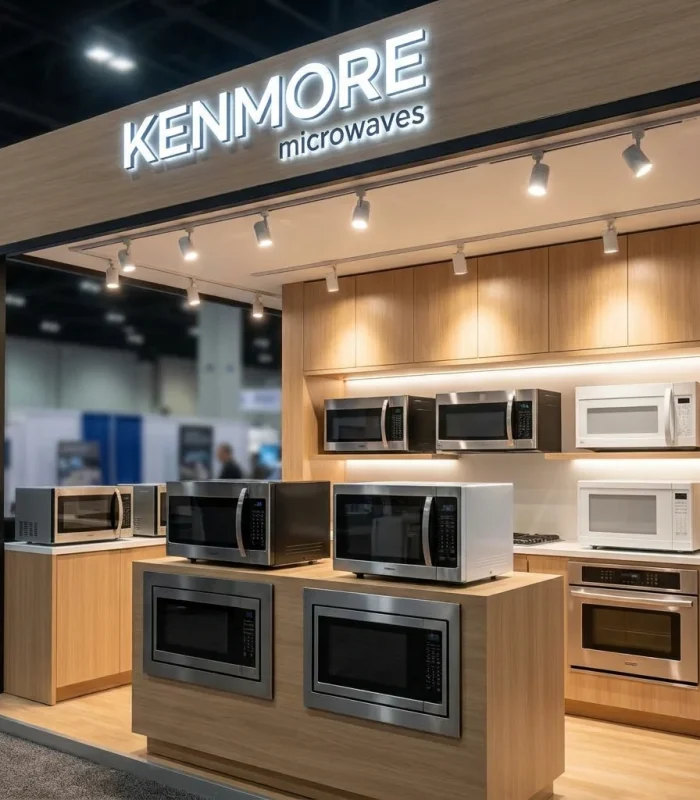 Kenmore microwaves trade show booth 202605070021