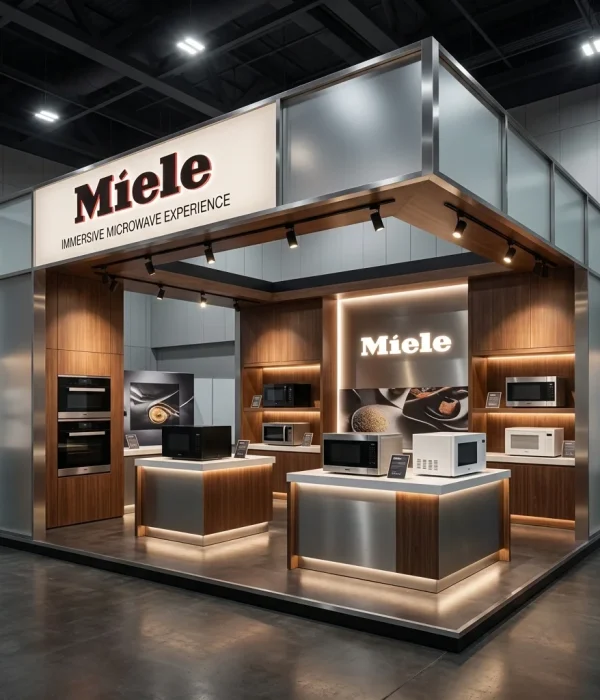 Miele exhibition booth Miele mic… 202605070021