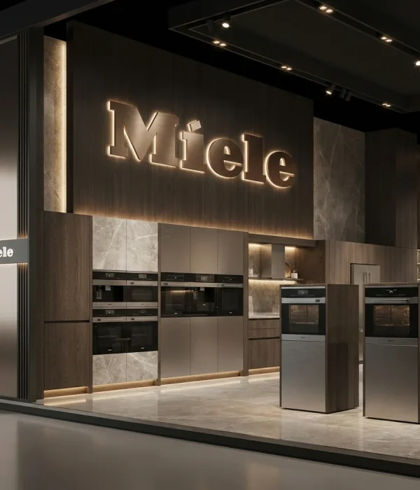 Miele oven exhibition booth signage 202605070002