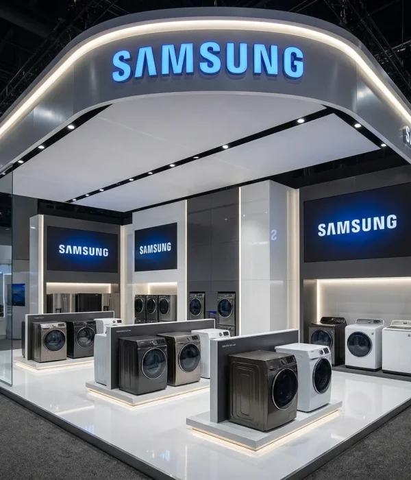 Samsung exhibition booth washing… 202605062337