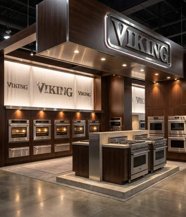 Viking ovens trade show booth 202605070002