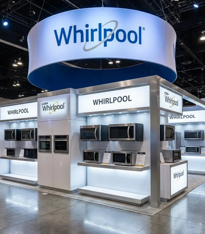 Whirlpool microwave showcase booth 202605070021